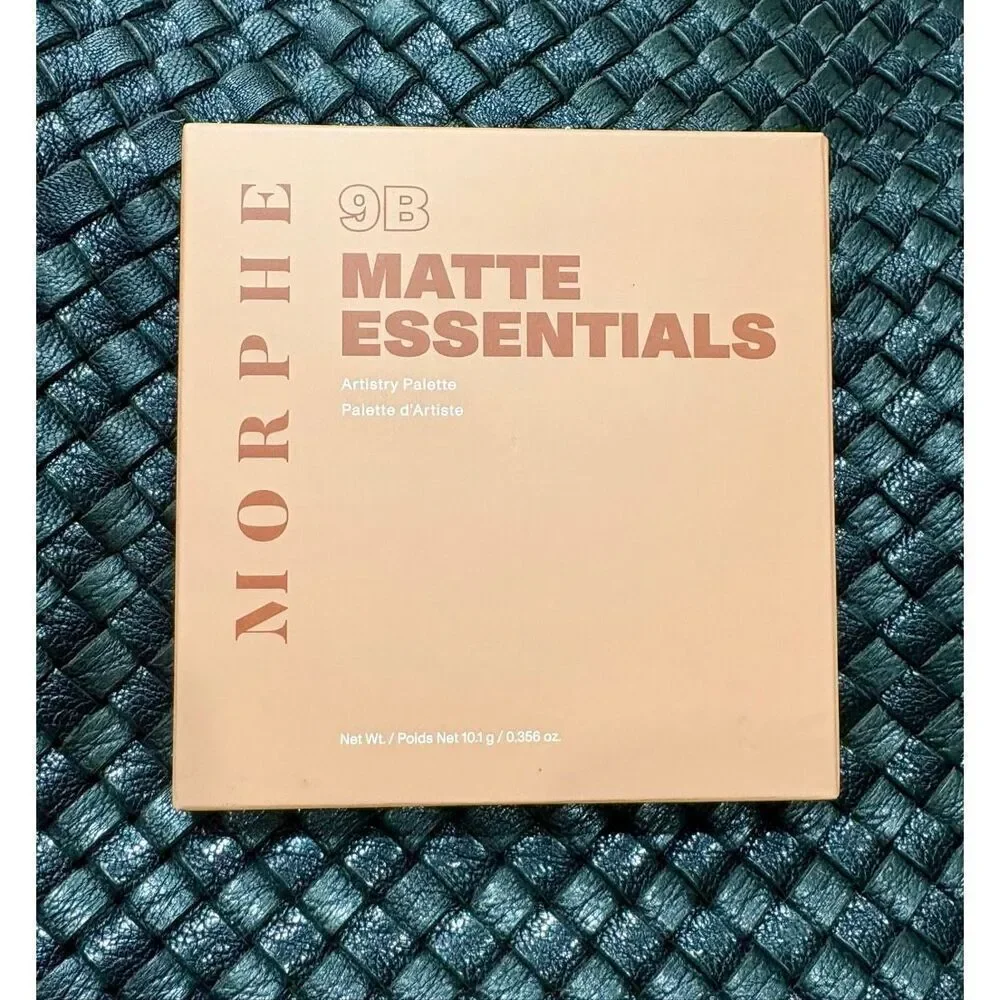 MORPHE - NWTIB - 9B Matte Essentials Artistry Palette, 9 Shades Warm-Toned Matte